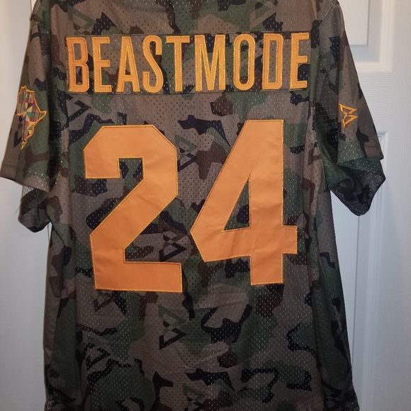 CAMO BEASTMODE JERSEY MENS SIZE XL - Picture 7 of 8